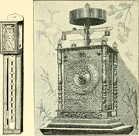 An illustration from Old clocks and watches & their makers, being an historical and descriptive account of the different styles of clocks and watches of the past, in England and abroad, to which is added a list of ten thousand makers (1904)