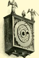 An illustration from Old clocks and watches & their makers, being an historical and descriptive account of the different styles of clocks and watches of the past, in England and abroad, to which is added a list of ten thousand makers (1904)