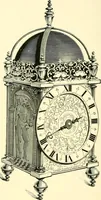 An illustration from Old clocks and watches & their makers, being an historical and descriptive account of the different styles of clocks and watches of the past, in England and abroad, to which is added a list of ten thousand makers (1904)