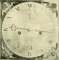 An illustration from Old clocks and watches & their makers, being an historical and descriptive account of the different styles of clocks and watches of the past, in England and abroad, to which is added a list of ten thousand makers (1904)