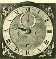 An illustration from Old clocks and watches & their makers, being an historical and descriptive account of the different styles of clocks and watches of the past, in England and abroad, to which is added a list of ten thousand makers (1904)