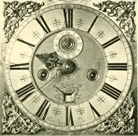 An illustration from Old clocks and watches & their makers, being an historical and descriptive account of the different styles of clocks and watches of the past, in England and abroad, to which is added a list of ten thousand makers (1904)