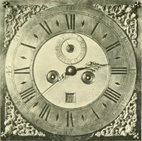 An illustration from Old clocks and watches & their makers, being an historical and descriptive account of the different styles of clocks and watches of the past, in England and abroad, to which is added a list of ten thousand makers (1904)