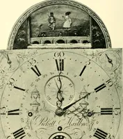 An illustration from Old clocks and watches & their makers, being an historical and descriptive account of the different styles of clocks and watches of the past, in England and abroad, to which is added a list of ten thousand makers (1904)