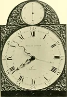 An illustration from Old clocks and watches & their makers, being an historical and descriptive account of the different styles of clocks and watches of the past, in England and abroad, to which is added a list of ten thousand makers (1904)