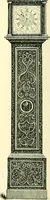 An illustration from Old clocks and watches & their makers, being an historical and descriptive account of the different styles of clocks and watches of the past, in England and abroad, to which is added a list of ten thousand makers (1904)