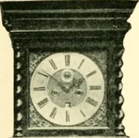 An illustration from Old clocks and watches & their makers, being an historical and descriptive account of the different styles of clocks and watches of the past, in England and abroad, to which is added a list of ten thousand makers (1904)