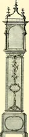 An illustration from Old clocks and watches & their makers, being an historical and descriptive account of the different styles of clocks and watches of the past, in England and abroad, to which is added a list of ten thousand makers (1904)