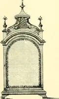 An illustration from Old clocks and watches & their makers, being an historical and descriptive account of the different styles of clocks and watches of the past, in England and abroad, to which is added a list of ten thousand makers (1904)