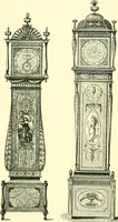 An illustration from Old clocks and watches & their makers, being an historical and descriptive account of the different styles of clocks and watches of the past, in England and abroad, to which is added a list of ten thousand makers (1904)