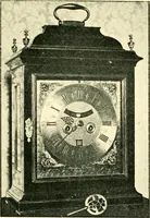 An illustration from Old clocks and watches & their makers, being an historical and descriptive account of the different styles of clocks and watches of the past, in England and abroad, to which is added a list of ten thousand makers (1904)
