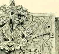 An illustration from Old clocks and watches & their makers, being an historical and descriptive account of the different styles of clocks and watches of the past, in England and abroad, to which is added a list of ten thousand makers (1904)