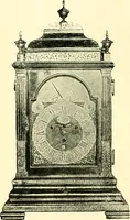 An illustration from Old clocks and watches & their makers, being an historical and descriptive account of the different styles of clocks and watches of the past, in England and abroad, to which is added a list of ten thousand makers (1904)