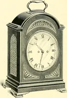 An illustration from Old clocks and watches & their makers, being an historical and descriptive account of the different styles of clocks and watches of the past, in England and abroad, to which is added a list of ten thousand makers (1904)