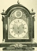 An illustration from Old clocks and watches & their makers, being an historical and descriptive account of the different styles of clocks and watches of the past, in England and abroad, to which is added a list of ten thousand makers (1904)