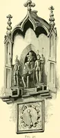An illustration from Old clocks and watches & their makers, being an historical and descriptive account of the different styles of clocks and watches of the past, in England and abroad, to which is added a list of ten thousand makers (1904)