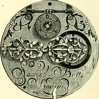 An illustration from Old clocks and watches & their makers, being an historical and descriptive account of the different styles of clocks and watches of the past, in England and abroad, to which is added a list of ten thousand makers (1904)