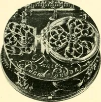 An illustration from Old clocks and watches & their makers, being an historical and descriptive account of the different styles of clocks and watches of the past, in England and abroad, to which is added a list of ten thousand makers (1904)