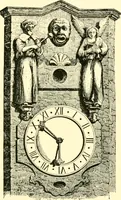 An illustration from Old clocks and watches & their makers, being an historical and descriptive account of the different styles of clocks and watches of the past, in England and abroad, to which is added a list of ten thousand makers (1904)