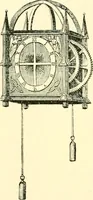 An illustration from Old clocks and watches & their makers, being an historical and descriptive account of the different styles of clocks and watches of the past, in England and abroad, to which is added a list of ten thousand makers (1904)