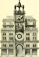 An illustration from Old clocks and watches & their makers, being an historical and descriptive account of the different styles of clocks and watches of the past, in England and abroad, to which is added a list of ten thousand makers (1904)