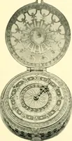 An illustration from Old clocks and watches & their makers, being an historical and descriptive account of the different styles of clocks and watches of the past, in England and abroad, to which is added a list of ten thousand makers (1904)