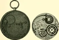 An illustration from Old clocks and watches & their makers, being an historical and descriptive account of the different styles of clocks and watches of the past, in England and abroad, to which is added a list of ten thousand makers (1904)