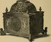 An illustration from Old clocks and watches & their makers : being an historical and descriptive account of the different styles of clocks and watches of the past, in England and abroad, to which is added a list of nearly twelve thousand makers (1922)