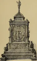 An illustration from Old clocks and watches & their makers : being an historical and descriptive account of the different styles of clocks and watches of the past, in England and abroad, to which is added a list of nearly twelve thousand makers (1922)