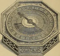 An illustration from Old clocks and watches & their makers : being an historical and descriptive account of the different styles of clocks and watches of the past, in England and abroad, to which is added a list of nearly twelve thousand makers (1922)