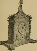 An illustration from Old clocks and watches & their makers : being an historical and descriptive account of the different styles of clocks and watches of the past, in England and abroad, to which is added a list of nearly twelve thousand makers (1922)