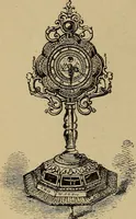 An illustration from Old clocks and watches & their makers : being an historical and descriptive account of the different styles of clocks and watches of the past, in England and abroad, to which is added a list of nearly twelve thousand makers (1922)