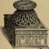 An illustration from Old clocks and watches & their makers : being an historical and descriptive account of the different styles of clocks and watches of the past, in England and abroad, to which is added a list of nearly twelve thousand makers (1922)