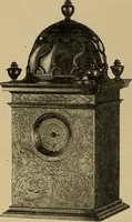 An illustration from Old clocks and watches & their makers : being an historical and descriptive account of the different styles of clocks and watches of the past, in England and abroad, to which is added a list of nearly twelve thousand makers (1922)
