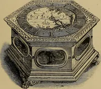 An illustration from Old clocks and watches & their makers : being an historical and descriptive account of the different styles of clocks and watches of the past, in England and abroad, to which is added a list of nearly twelve thousand makers (1922)