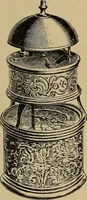 An illustration from Old clocks and watches & their makers : being an historical and descriptive account of the different styles of clocks and watches of the past, in England and abroad, to which is added a list of nearly twelve thousand makers (1922)