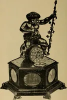 An illustration from Old clocks and watches & their makers : being an historical and descriptive account of the different styles of clocks and watches of the past, in England and abroad, to which is added a list of nearly twelve thousand makers (1922)