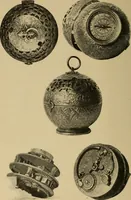 An illustration from Old clocks and watches & their makers : being an historical and descriptive account of the different styles of clocks and watches of the past, in England and abroad, to which is added a list of nearly twelve thousand makers (1922)