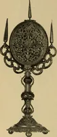 An illustration from Old clocks and watches & their makers : being an historical and descriptive account of the different styles of clocks and watches of the past, in England and abroad, to which is added a list of nearly twelve thousand makers (1922)