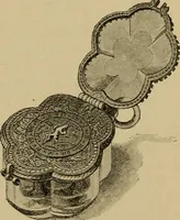An illustration from Old clocks and watches & their makers : being an historical and descriptive account of the different styles of clocks and watches of the past, in England and abroad, to which is added a list of nearly twelve thousand makers (1922)