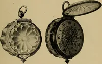 An illustration from Old clocks and watches & their makers : being an historical and descriptive account of the different styles of clocks and watches of the past, in England and abroad, to which is added a list of nearly twelve thousand makers (1922)