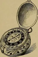 An illustration from Old clocks and watches & their makers : being an historical and descriptive account of the different styles of clocks and watches of the past, in England and abroad, to which is added a list of nearly twelve thousand makers (1922)