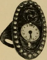 An illustration from Old clocks and watches & their makers : being an historical and descriptive account of the different styles of clocks and watches of the past, in England and abroad, to which is added a list of nearly twelve thousand makers (1922)