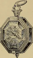 An illustration from Old clocks and watches & their makers : being an historical and descriptive account of the different styles of clocks and watches of the past, in England and abroad, to which is added a list of nearly twelve thousand makers (1922)