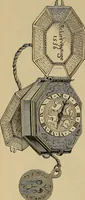 An illustration from Old clocks and watches & their makers : being an historical and descriptive account of the different styles of clocks and watches of the past, in England and abroad, to which is added a list of nearly twelve thousand makers (1922)