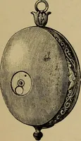 An illustration from Old clocks and watches & their makers : being an historical and descriptive account of the different styles of clocks and watches of the past, in England and abroad, to which is added a list of nearly twelve thousand makers (1922)