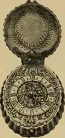 An illustration from Old clocks and watches & their makers : being an historical and descriptive account of the different styles of clocks and watches of the past, in England and abroad, to which is added a list of nearly twelve thousand makers (1922)