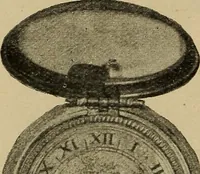 An illustration from Old clocks and watches & their makers : being an historical and descriptive account of the different styles of clocks and watches of the past, in England and abroad, to which is added a list of nearly twelve thousand makers (1922)