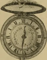 An illustration from Old clocks and watches & their makers : being an historical and descriptive account of the different styles of clocks and watches of the past, in England and abroad, to which is added a list of nearly twelve thousand makers (1922)