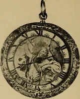 An illustration from Old clocks and watches & their makers : being an historical and descriptive account of the different styles of clocks and watches of the past, in England and abroad, to which is added a list of nearly twelve thousand makers (1922)